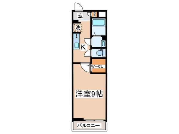 ヴィラ南大沢の物件間取画像